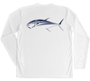 Bluefin Tuna Performance Build-A-Shirt (Back / WH)