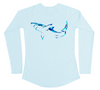 Great White Shark Performance Shirt (Women - Water Camo)
