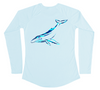 Humpback Whale Performance Shirt (Women - Water Camo)