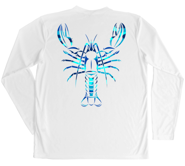 Maine Lobster Performance Shirt (Water Camo)