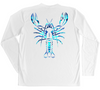 Men's Long Sleeve UV Water Camouflage Maine Lobster Swim Shirt
