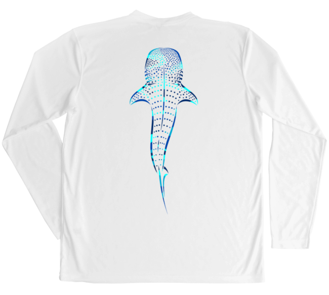 Whale Shark Performance Shirt (Water Camo)