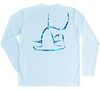 Great Hammerhead Shark Performance Shirt (Water Camo)