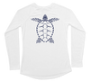 Sea Turtle Performance Build-A-Shirt (Women - Back / WH)