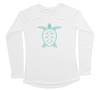 Sea Turtle Performance Build-A-Shirt (Women - Front / WH)
