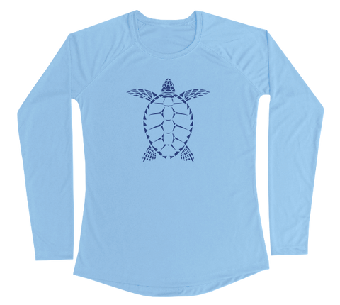 Sea Turtle Performance Build-A-Shirt (Women - Front / CB)