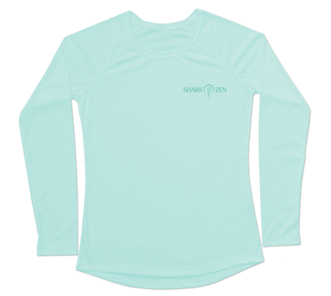 Womens Aqua UV Sun Shirt | Lobster Long Sleeve