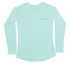 Womens Aqua UV Sun Shirt | Lobster Long Sleeve