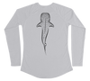 Whale Shark Performance Build-A-Shirt (Women - Back / PG)