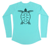 Sea Turtle Performance Build-A-Shirt (Women - Back / WB)