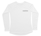 White UV Protection Long Sleeve Sun Shirt For Women - Front