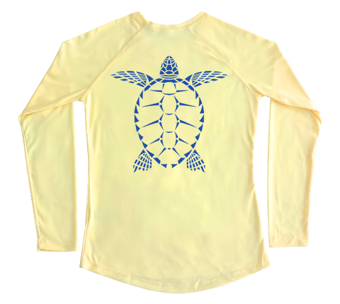 Sea Turtle Performance Build-A-Shirt (Women - Back / PY)